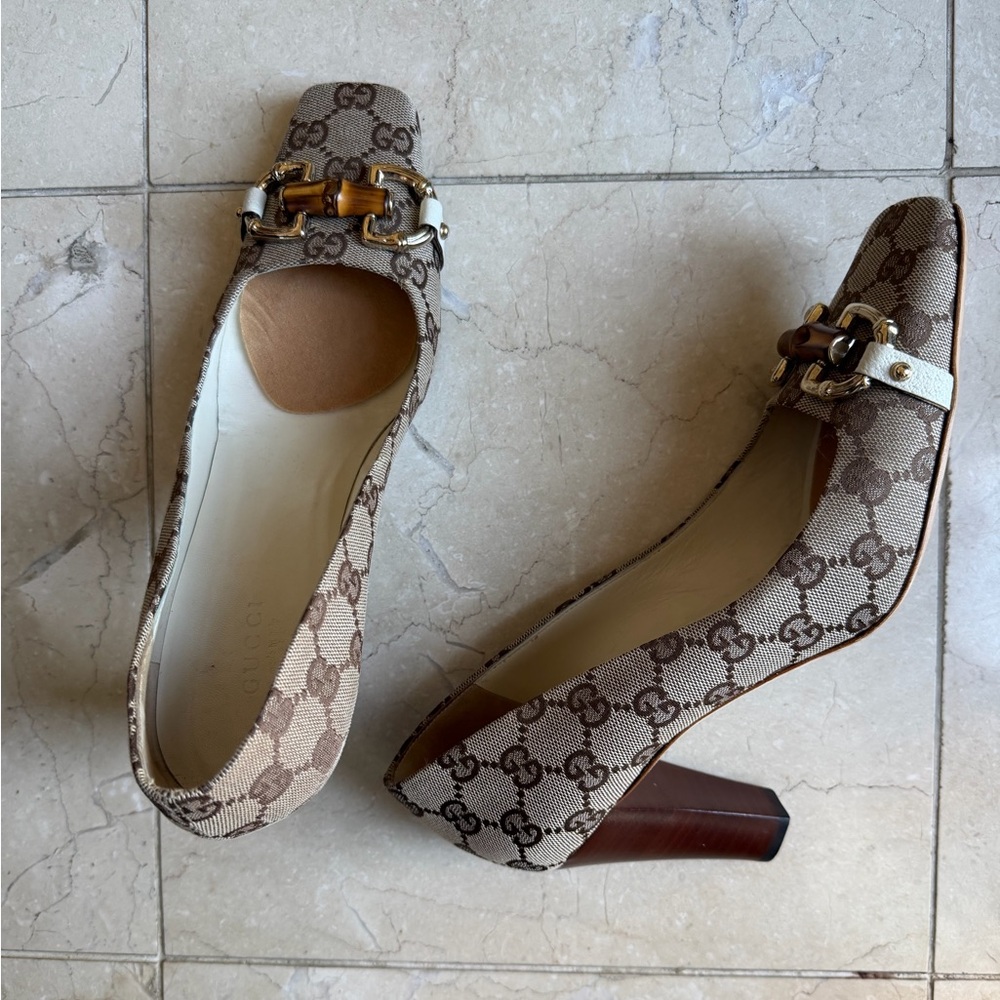 Gucci GG Horsebit Pump size 8.5